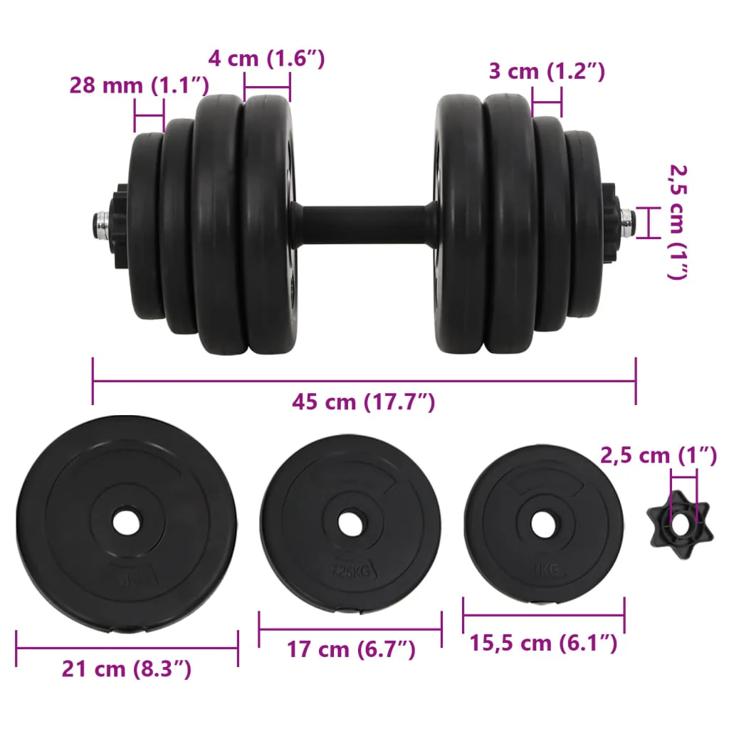 1 x håndvægte 15 kg. - Image 5