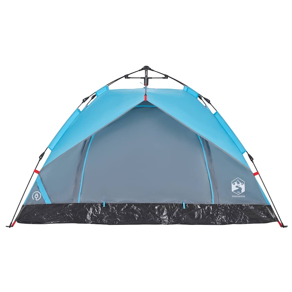 2-personers campingtelt kuppel quick-release blå - Image 5