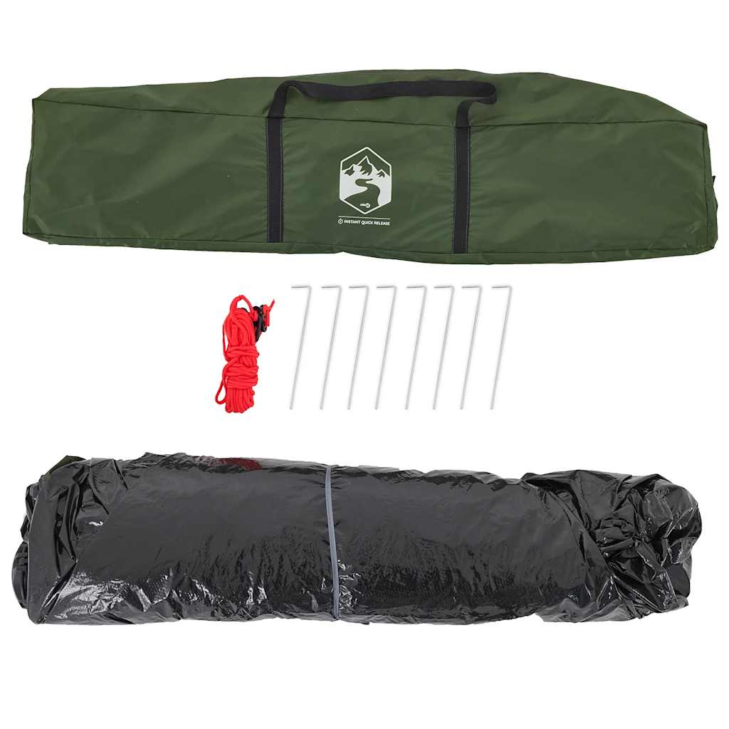 2-personers campingtelt kuppel quick-release grøn - Image 9