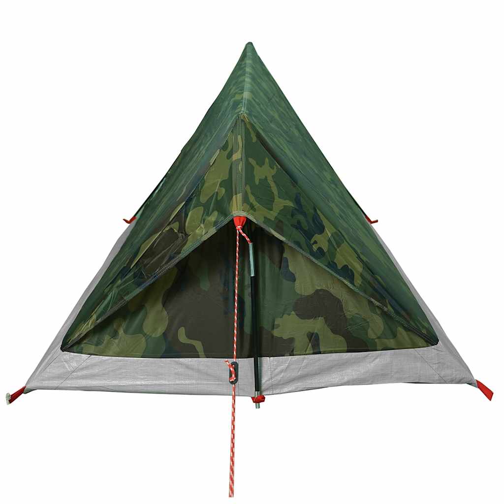 2-personers campingtelt vandtæt camouflage - Image 8