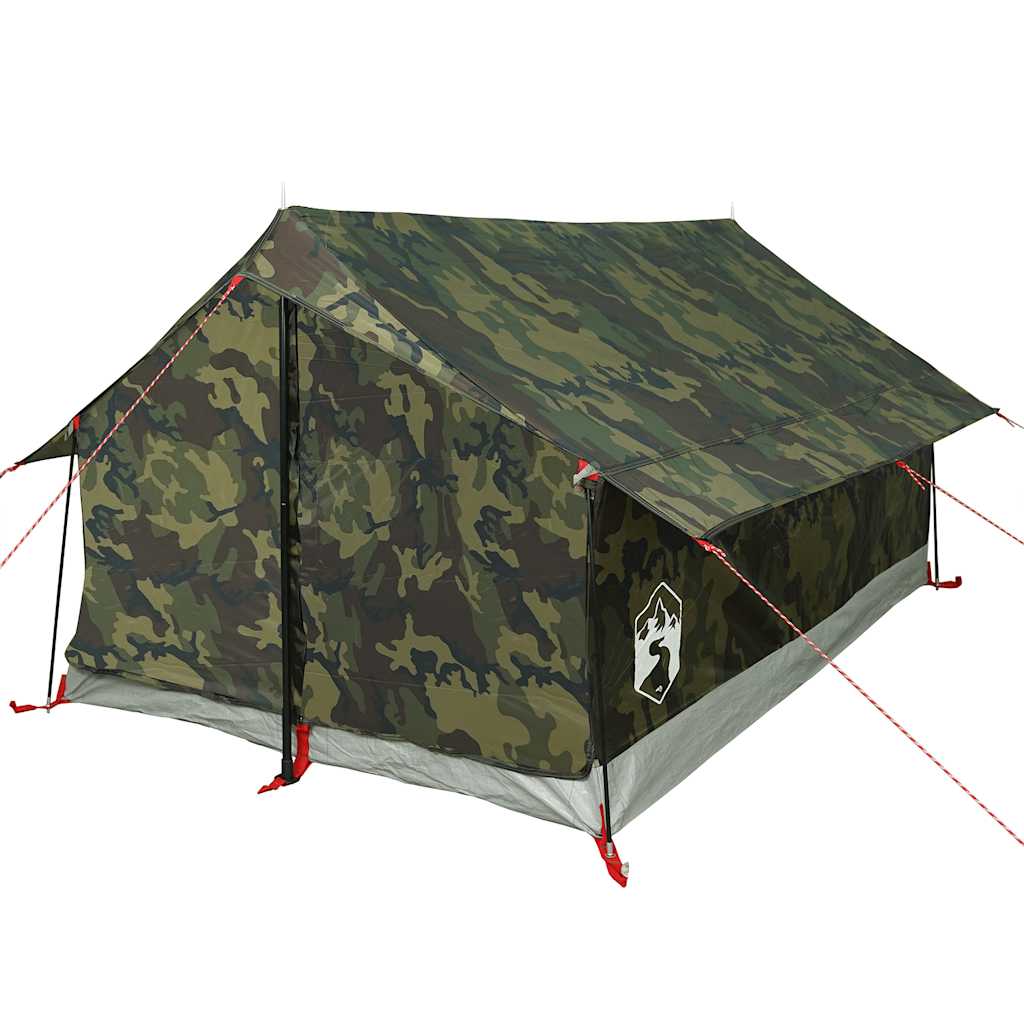 2-personers campingtelt vandtæt camouflage - Image 5