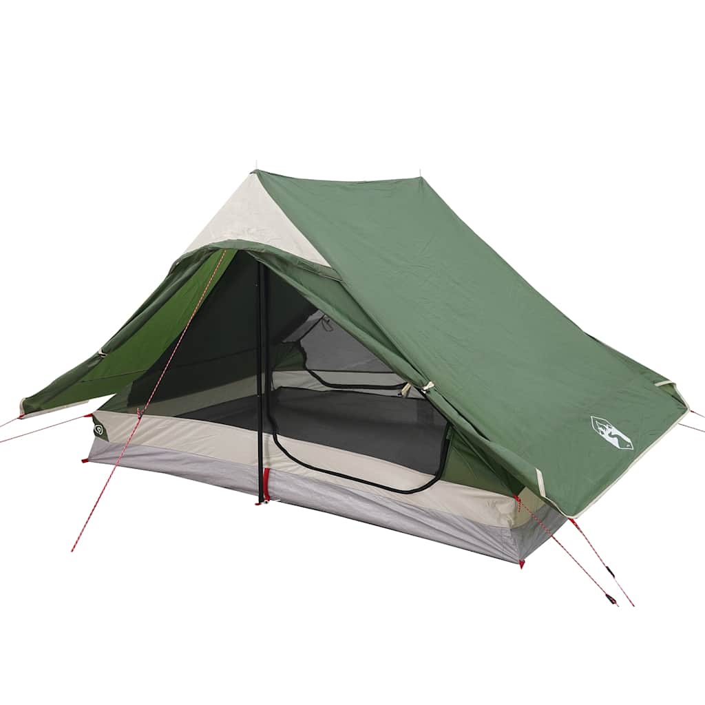 2-personers campingtelt vandtæt grøn - Image 7