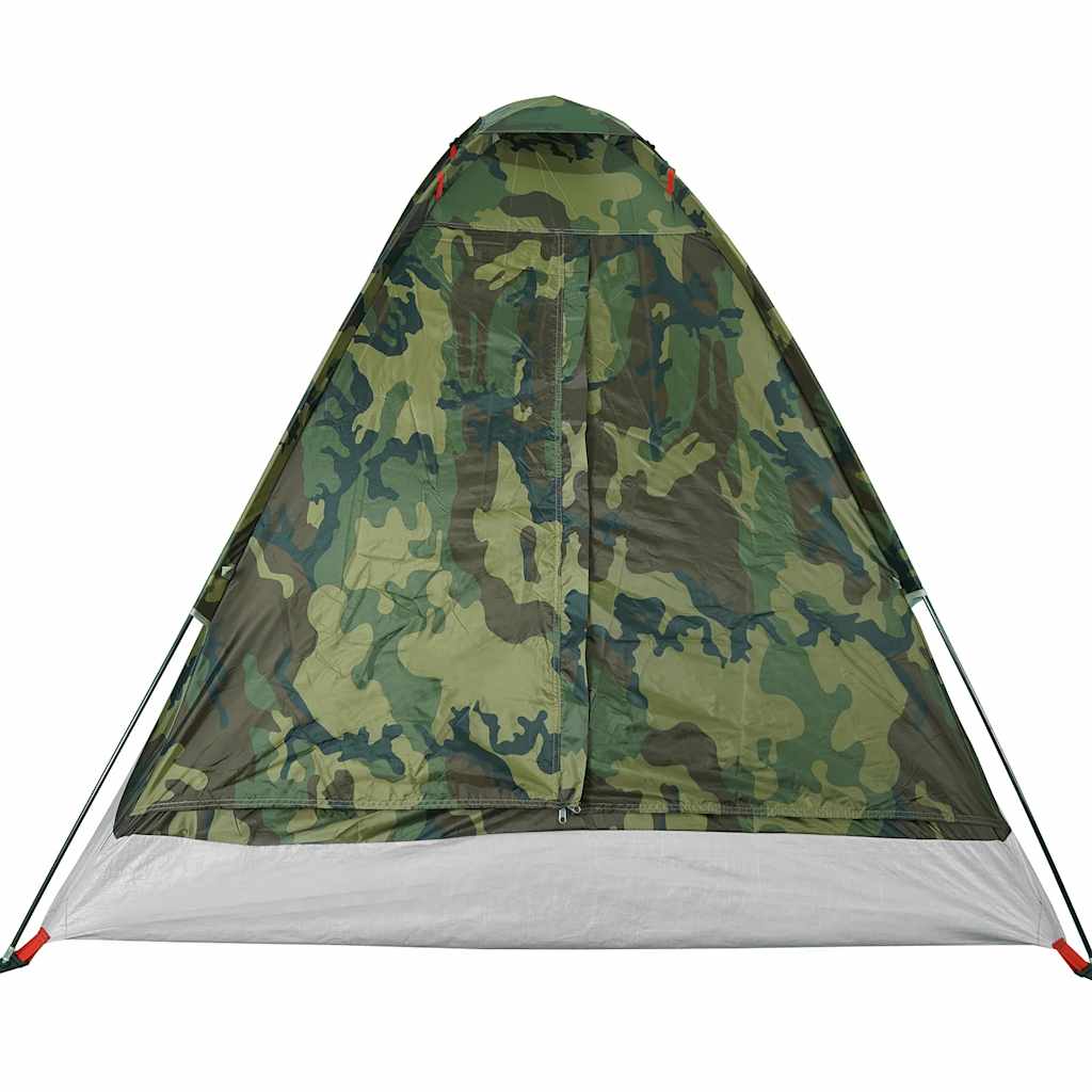 2-personers campingtelt vandtæt kuppel camouflage - Image 7