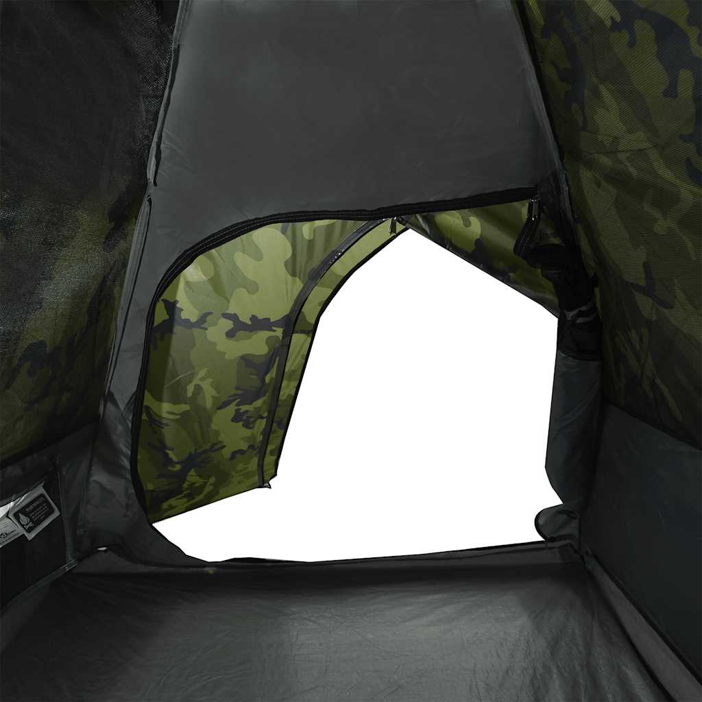 2-personers campingtelt vandtæt kuppel camouflage - Image 9