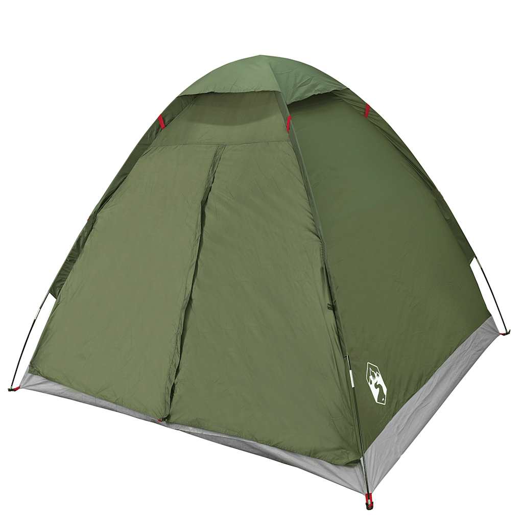 2-personers campingtelt vandtæt kuppel olivengrøn - Image 5