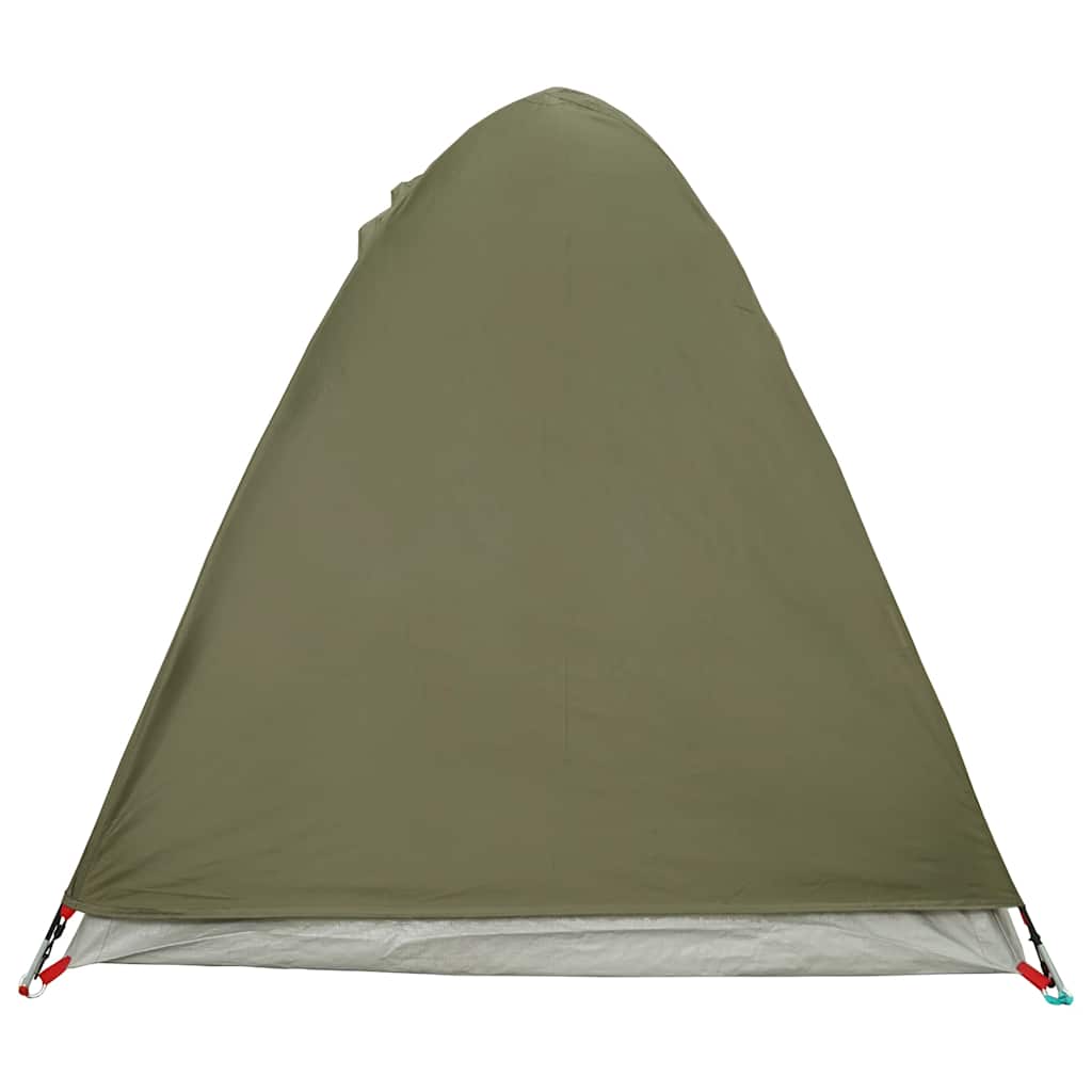 2-personers campingtelt vandtæt kuppel olivengrøn - Image 8
