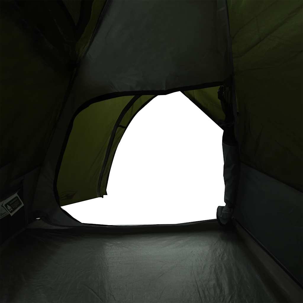 2-personers campingtelt vandtæt kuppel olivengrøn - Image 9