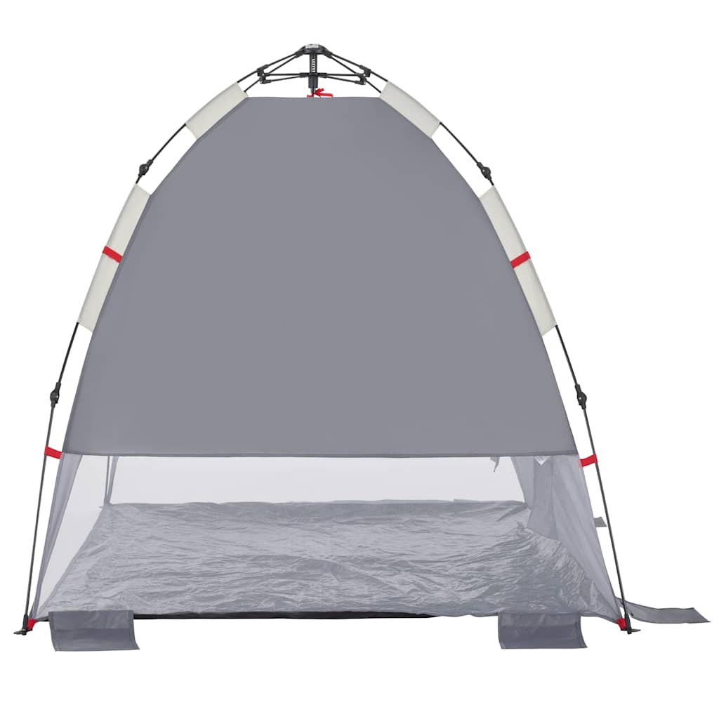 2-personers campingtelt vandtæt quick-release grå - Image 7