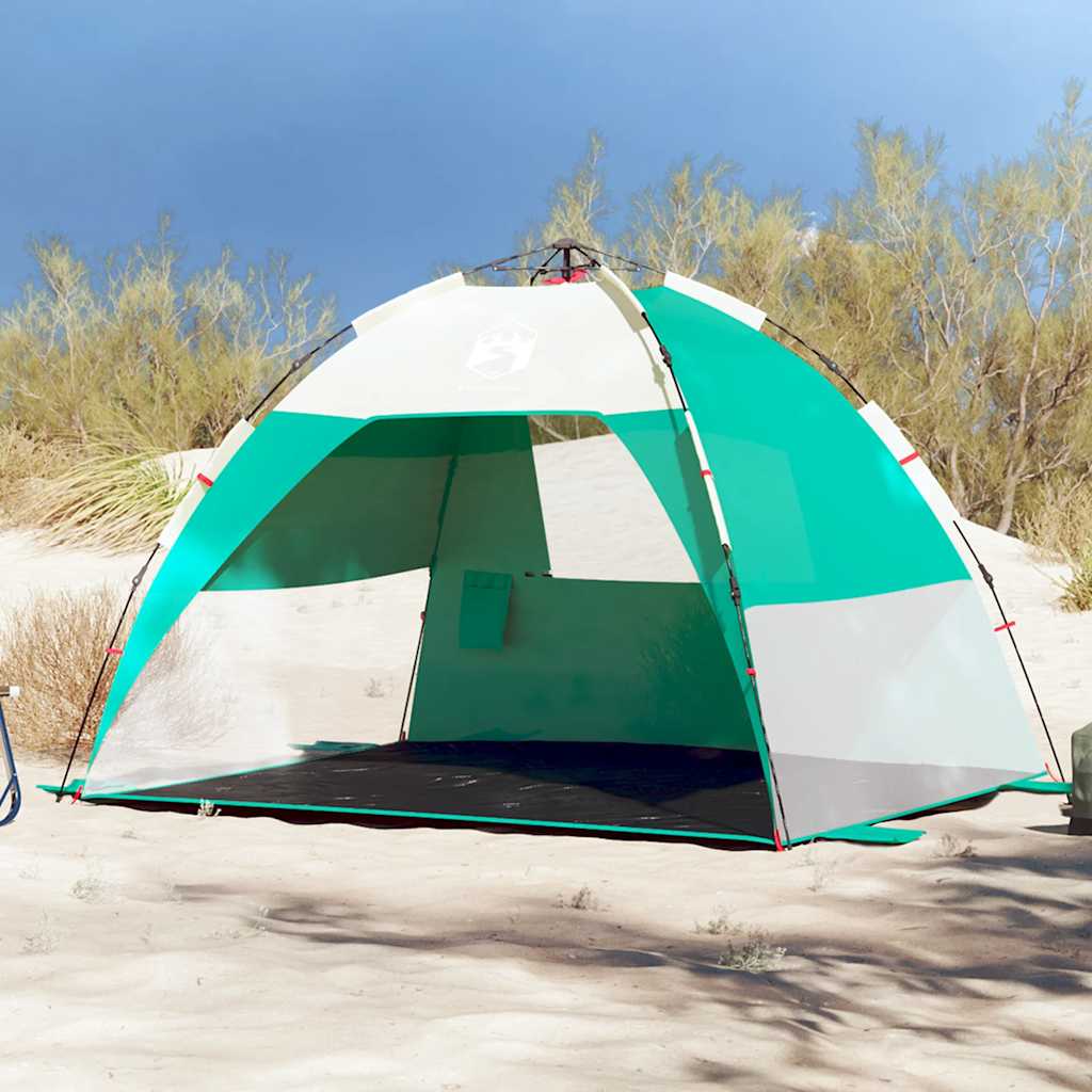 2-personers campingtelt vandtæt quick-release grøn