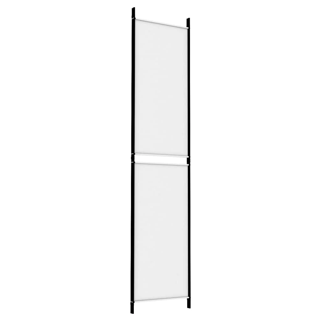 3-panels rumdeler 150x220 cm stof hvid - Image 6