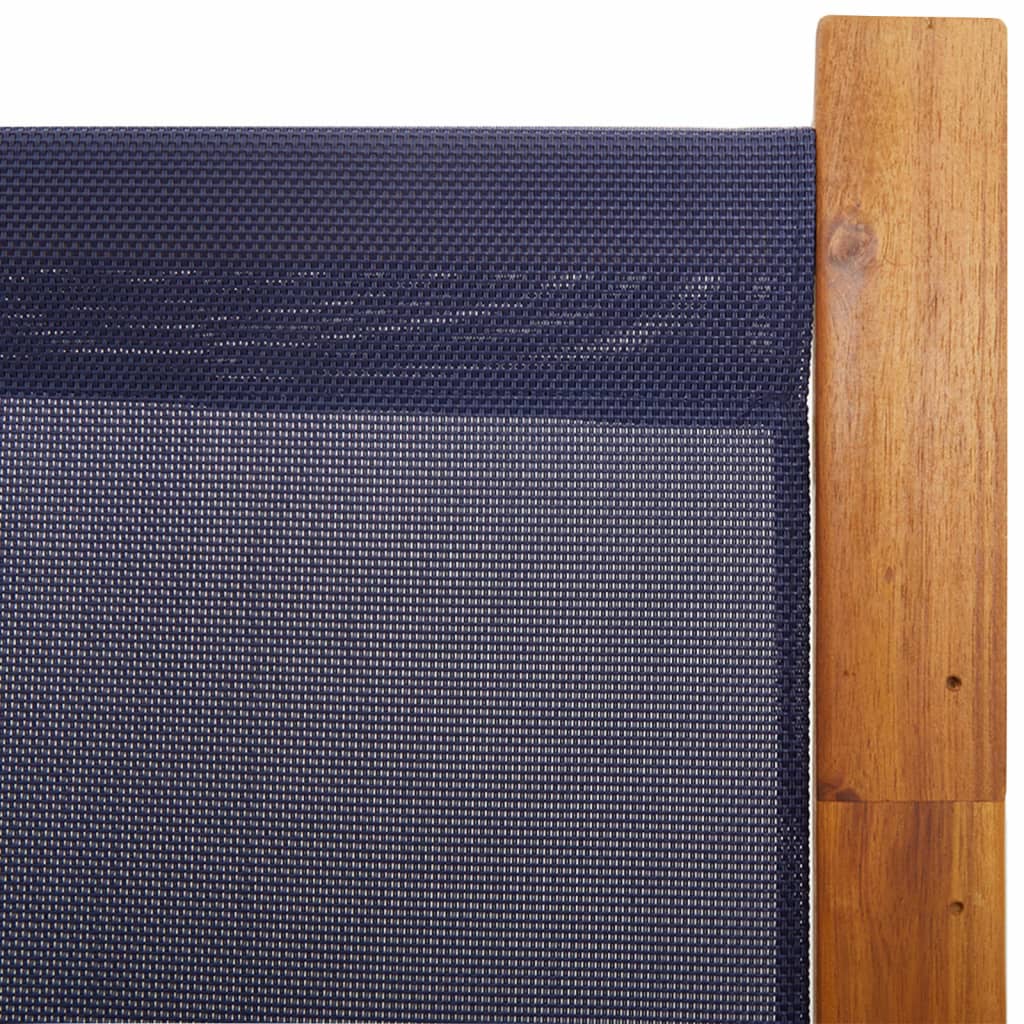 4-panels rumdeler 280 x 180 cm mørkeblå - Image 6