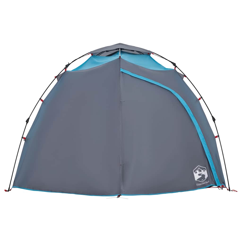 4-personers campingtelt quick-release blå - Image 6