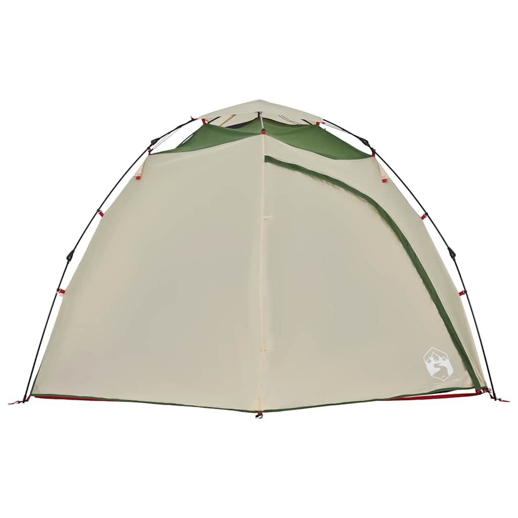4-personers campingtelt quick-release grøn - Image 6