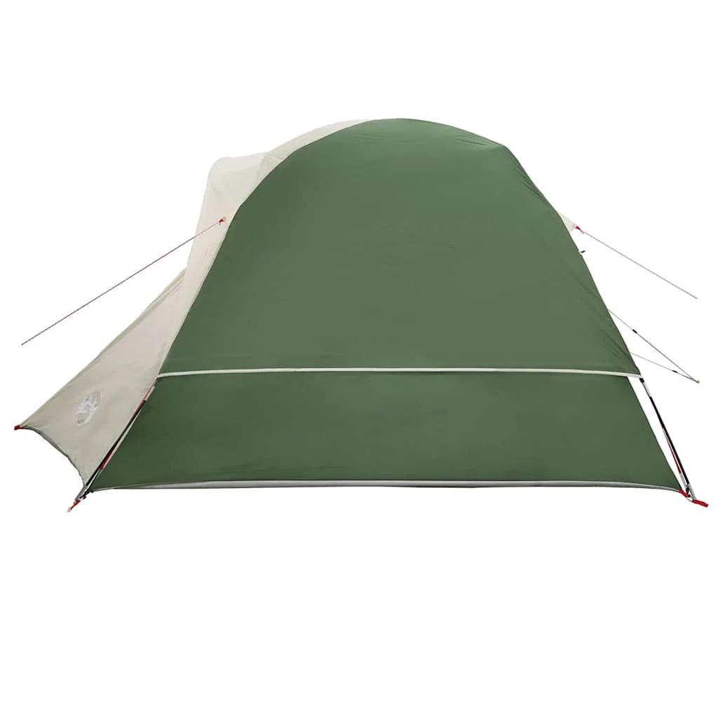 4-personers campingtelt vandtæt grøn - Image 7