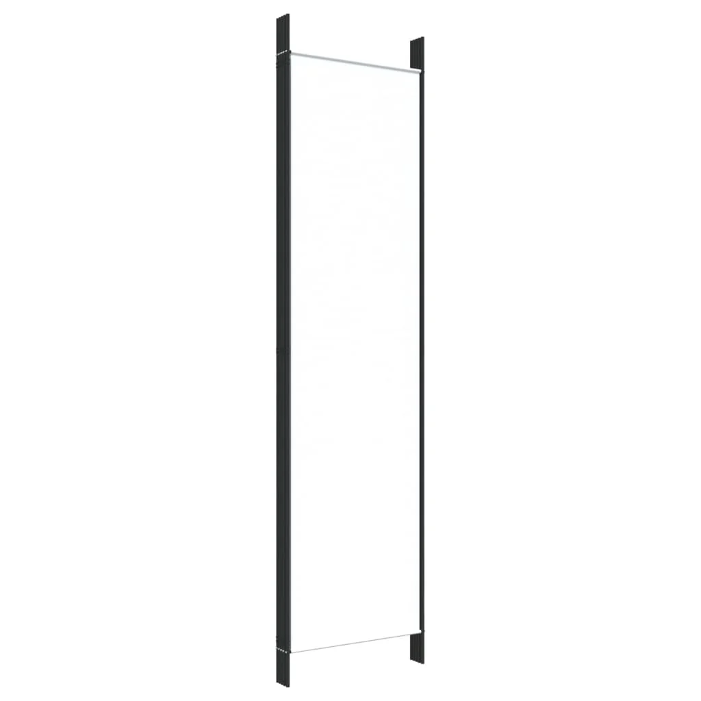 5-panels rumdeler 250x200 cm stof hvid - Image 6