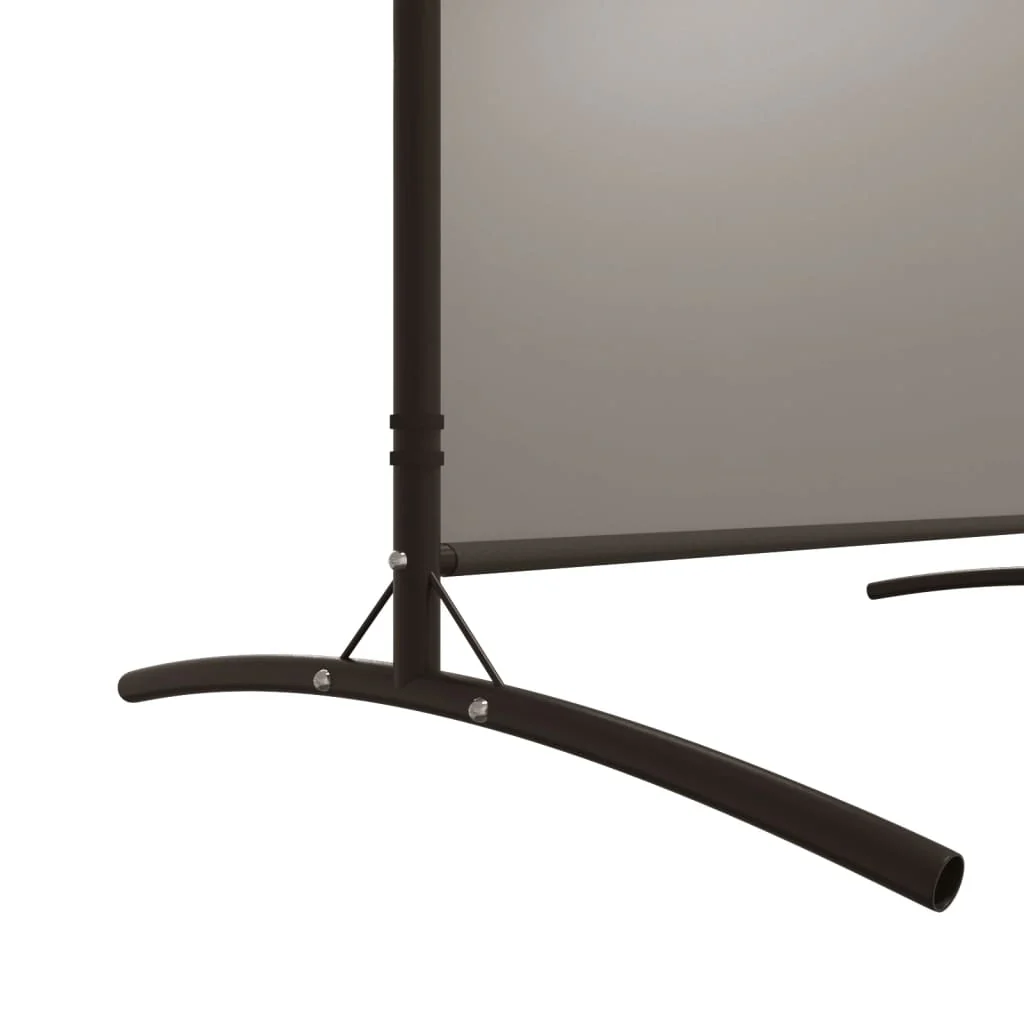 5-panels rumdeler 433x180 cm stof antracitgrå - Image 7
