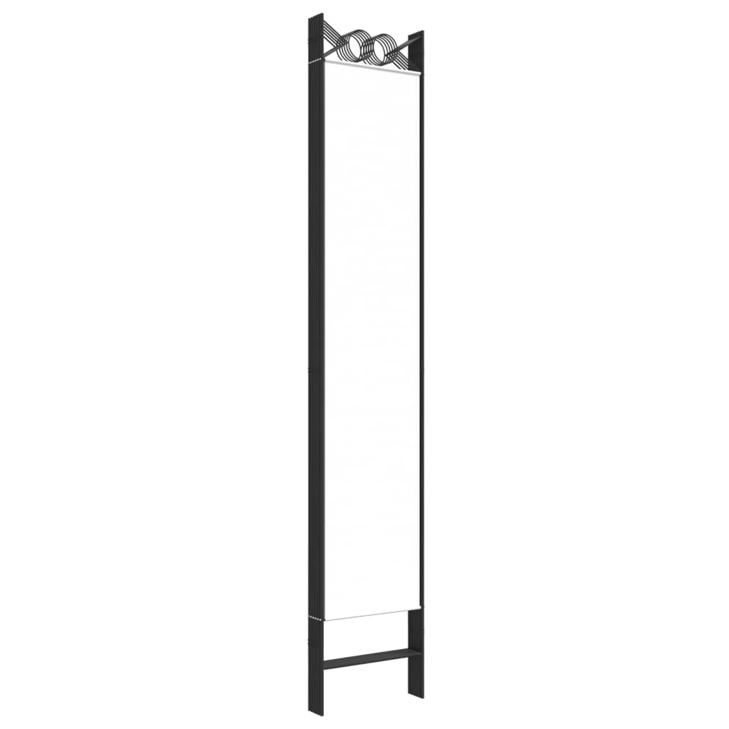 6-panels rumdeler 240x220 cm stof hvid - Image 6