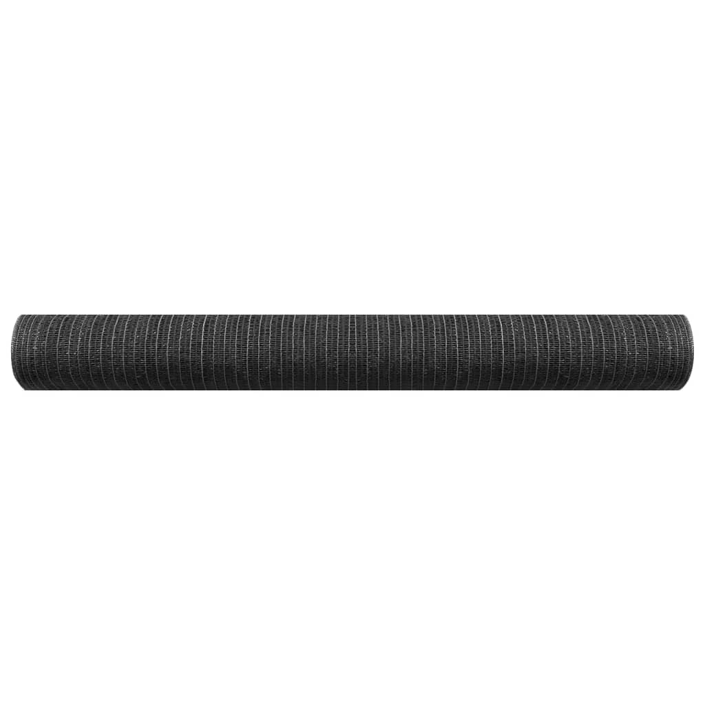 afskærmning 1,5x50 m 195 g/m² HDPE antracitgrå - Image 3