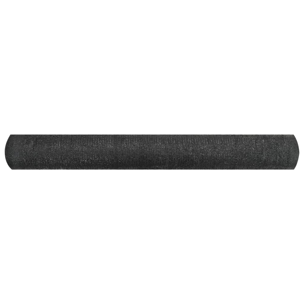 afskærmning 1,8x10 m HDPE 195 g/m² sort - Image 2