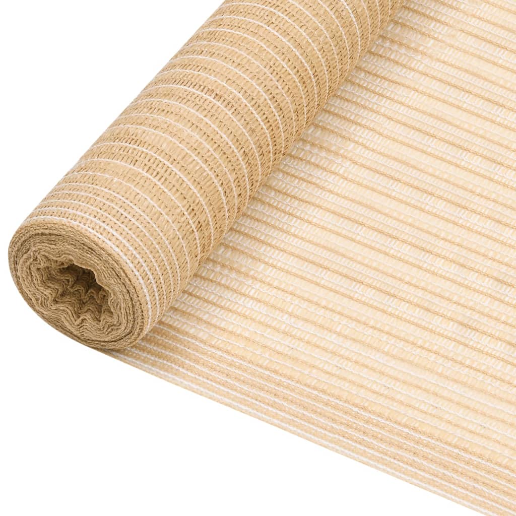 afskærmning 1,8x25 m 150 g/m² HDPE beige