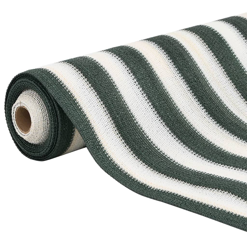 afskærmning 1,8x25 m 195 g/m² HDPE grøn og hvid - Image 3