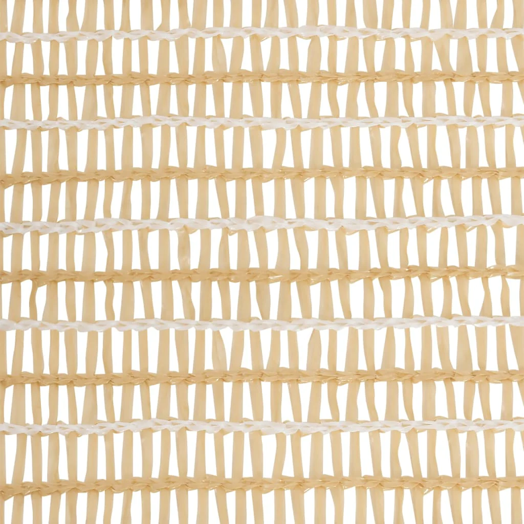 afskærmning 1,8x25 m 75 g/m² HDPE beige - Image 4