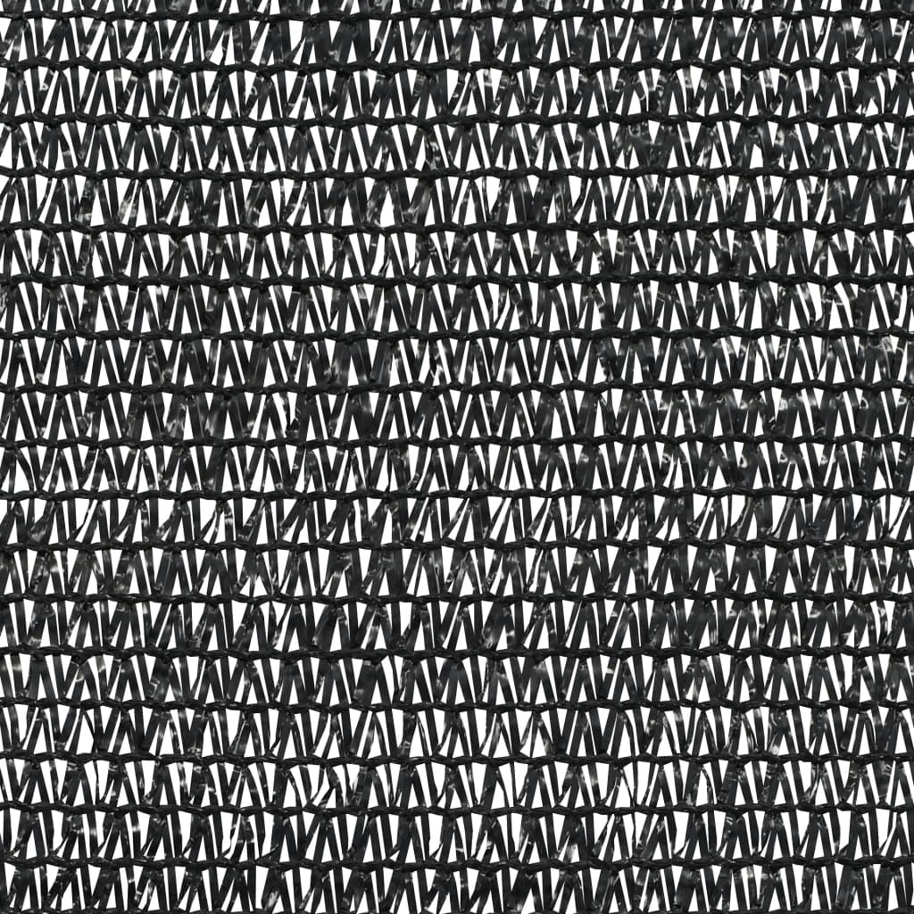 afskærmning 2x25 m HDPE 75 g/m² sort - Image 4