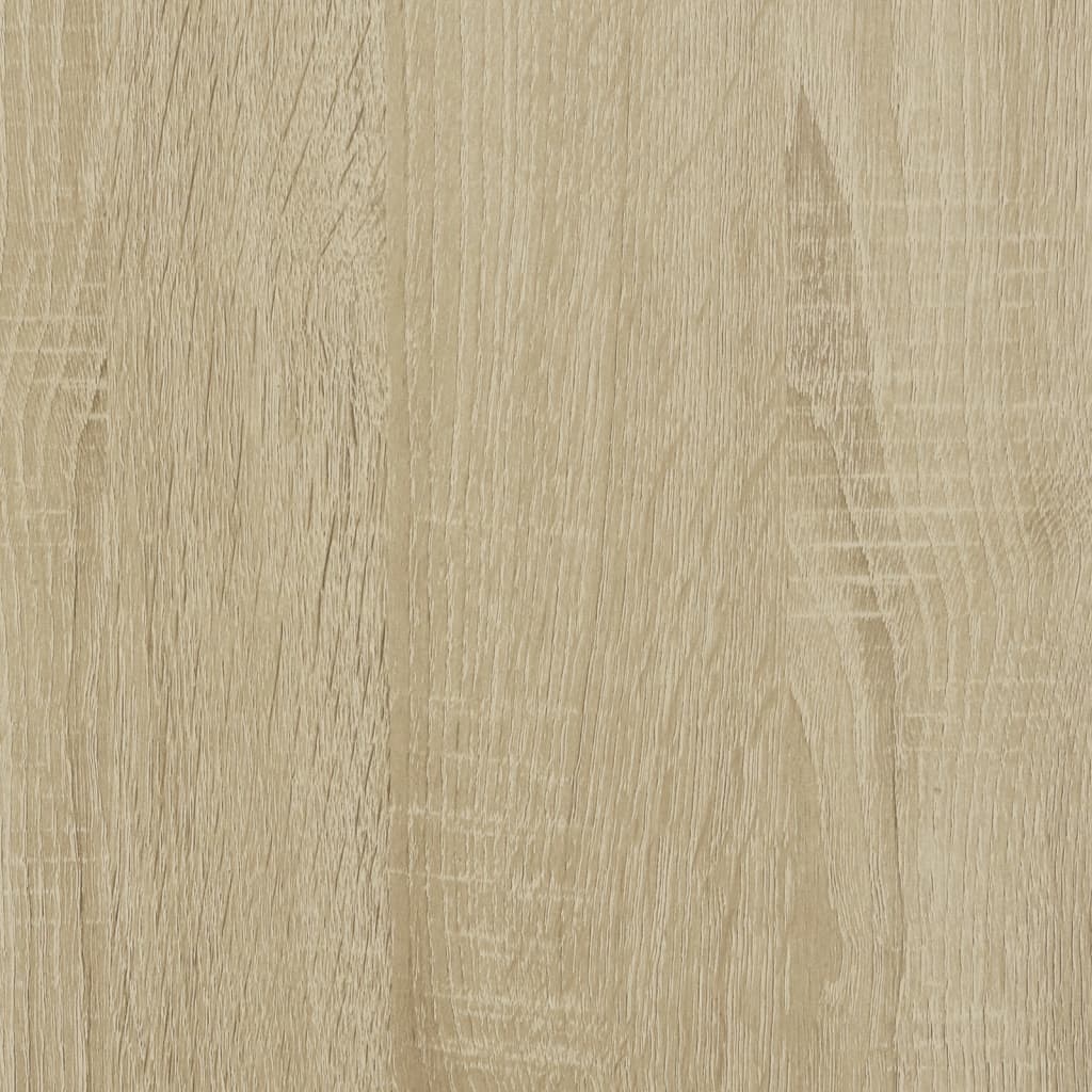 badeværelsesskab 30x30x100 cm konstrueret træ sonoma-eg - Image 8