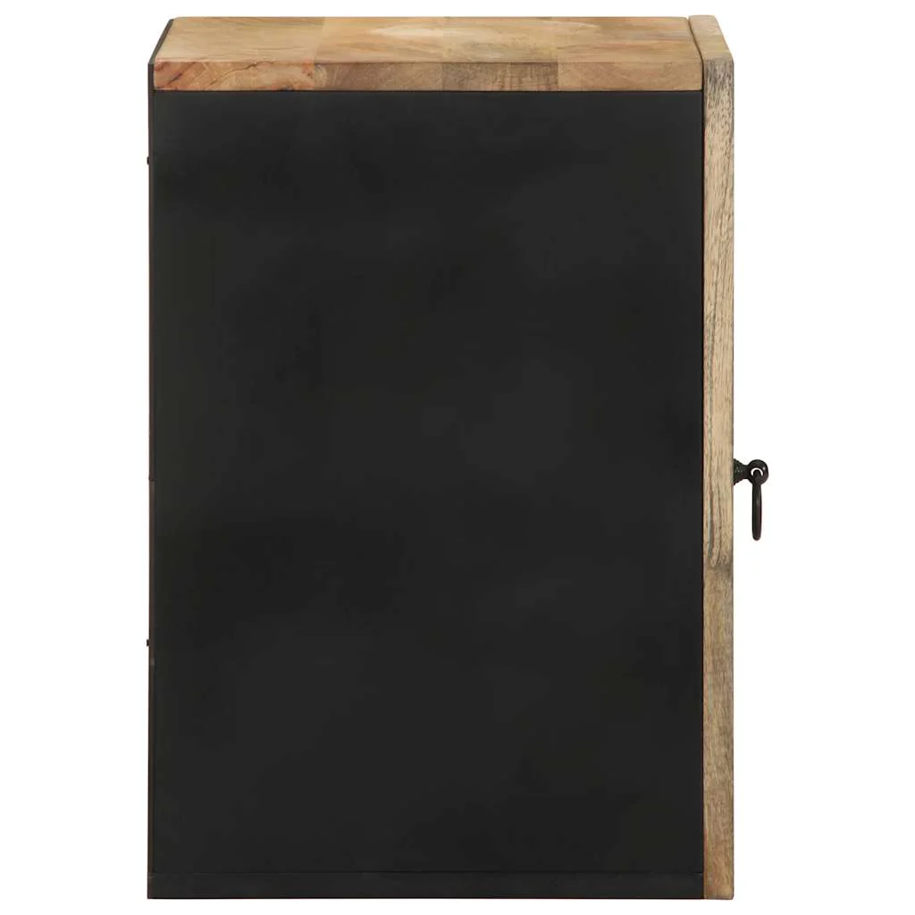 badeværelsesskab 38x33,5x48 cm massivt mangotræ - Image 4