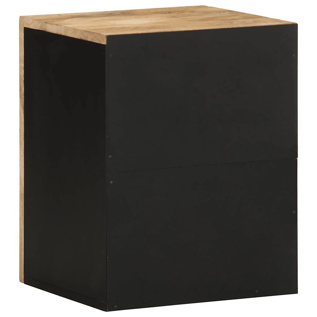 badeværelsesskab 38x33,5x48 cm massivt mangotræ - Image 5