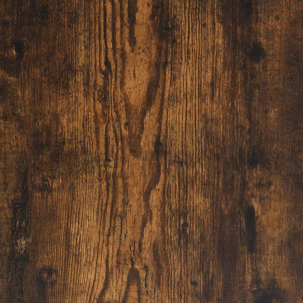 badeværelsesskab 65x33x60 cm konstrueret træ røget egetræ - Image 10