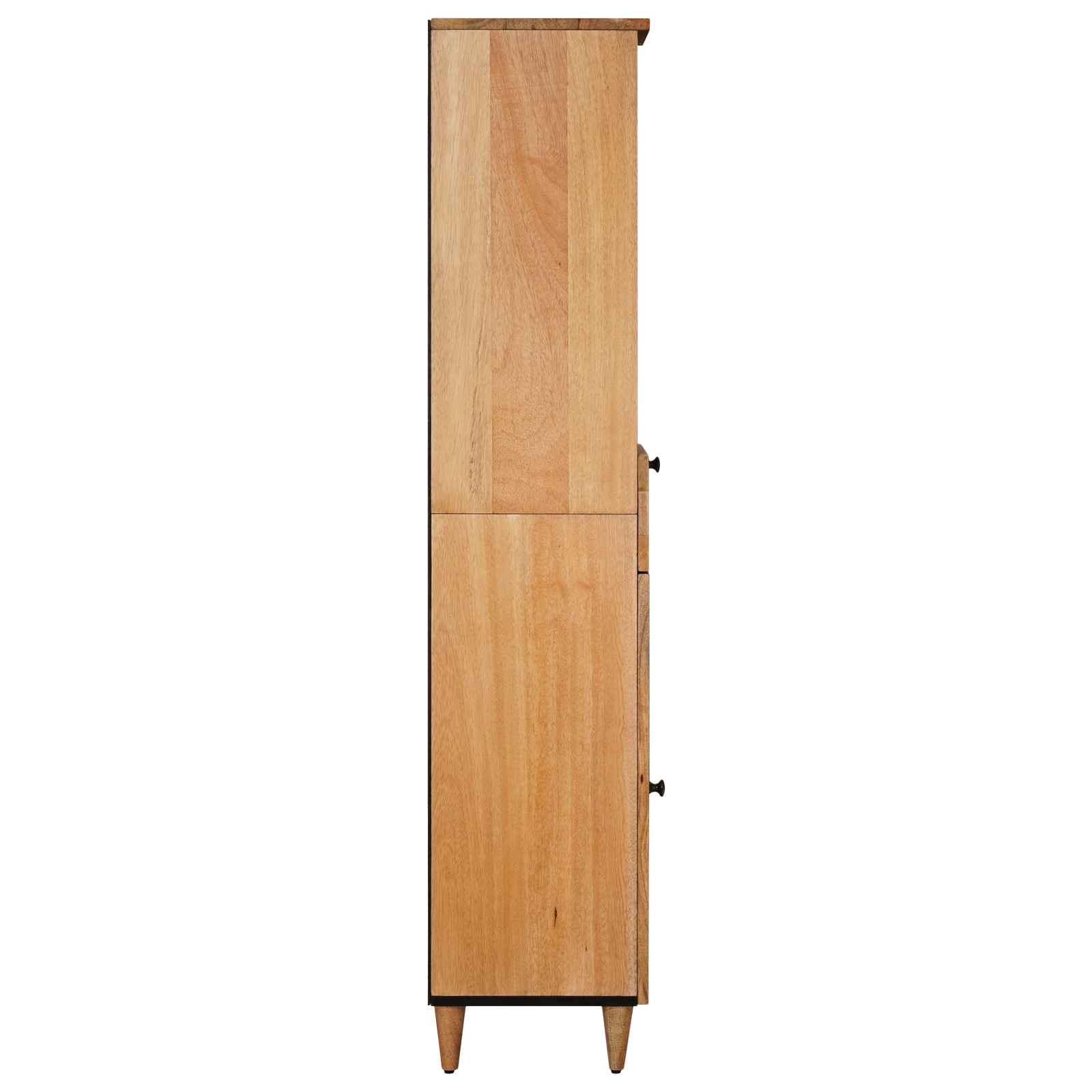 Badeværelsesskab Naturfarvet 38 x 33 x 160 cm Massivt mangotræ - Image 4