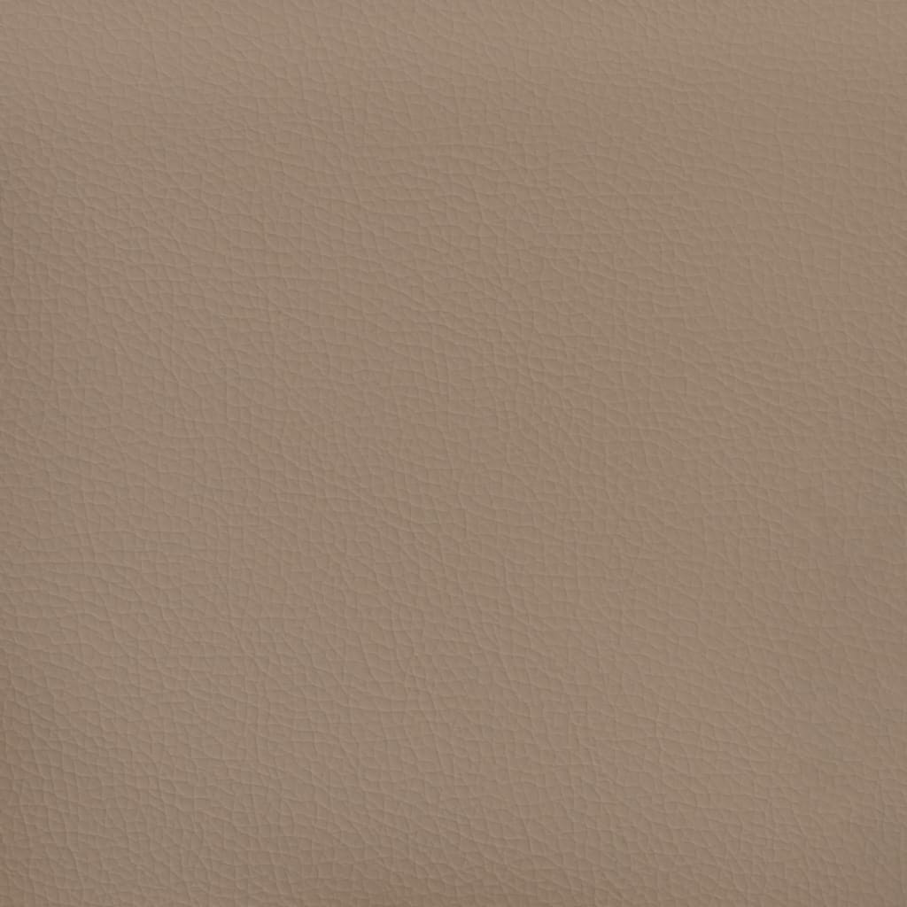 bænk 100x35x41 cm kunstlæder cappuccinofarvet - Image 6