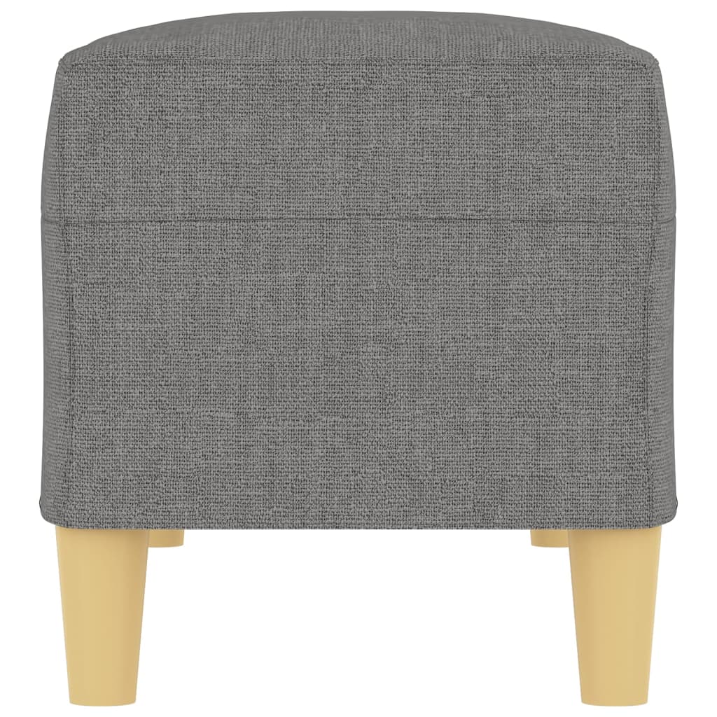 bænk 100x35x41 cm stof mørkegrå - Image 4