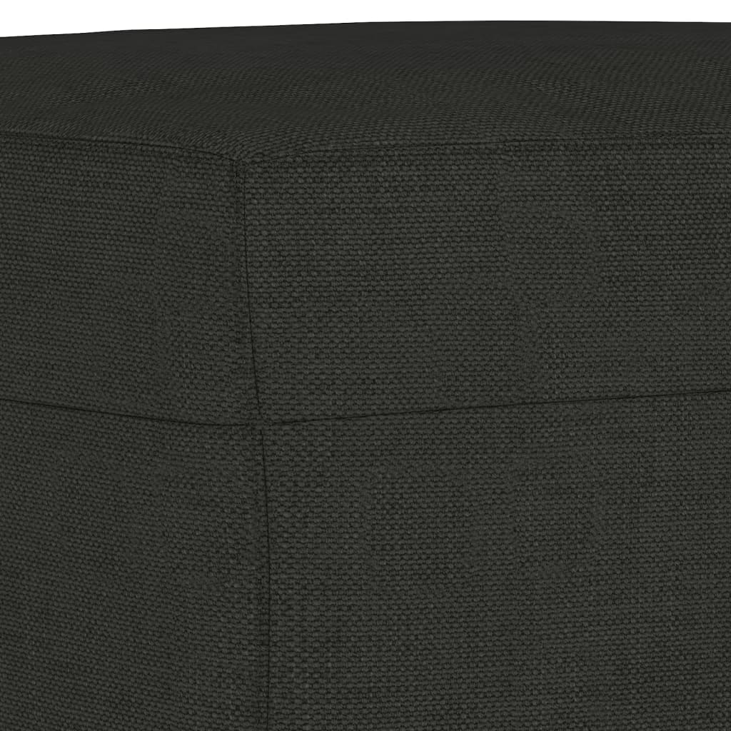 bænk 100x35x41 cm stof sort - Image 5