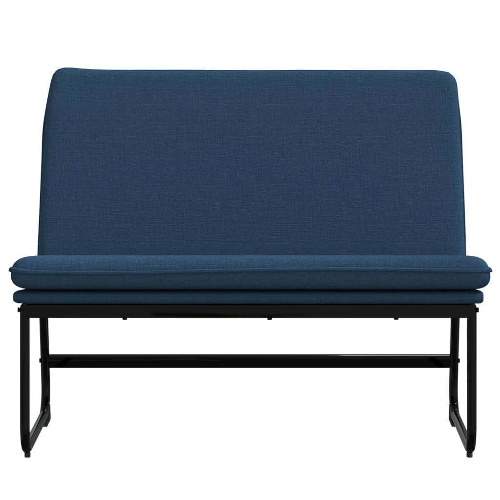 bænk 100x75x76 cm stof blå - Image 3
