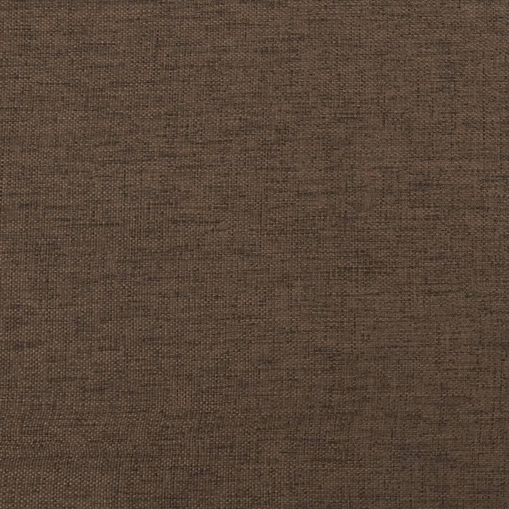 bænk 70x35x41 cm stof brun - Image 6