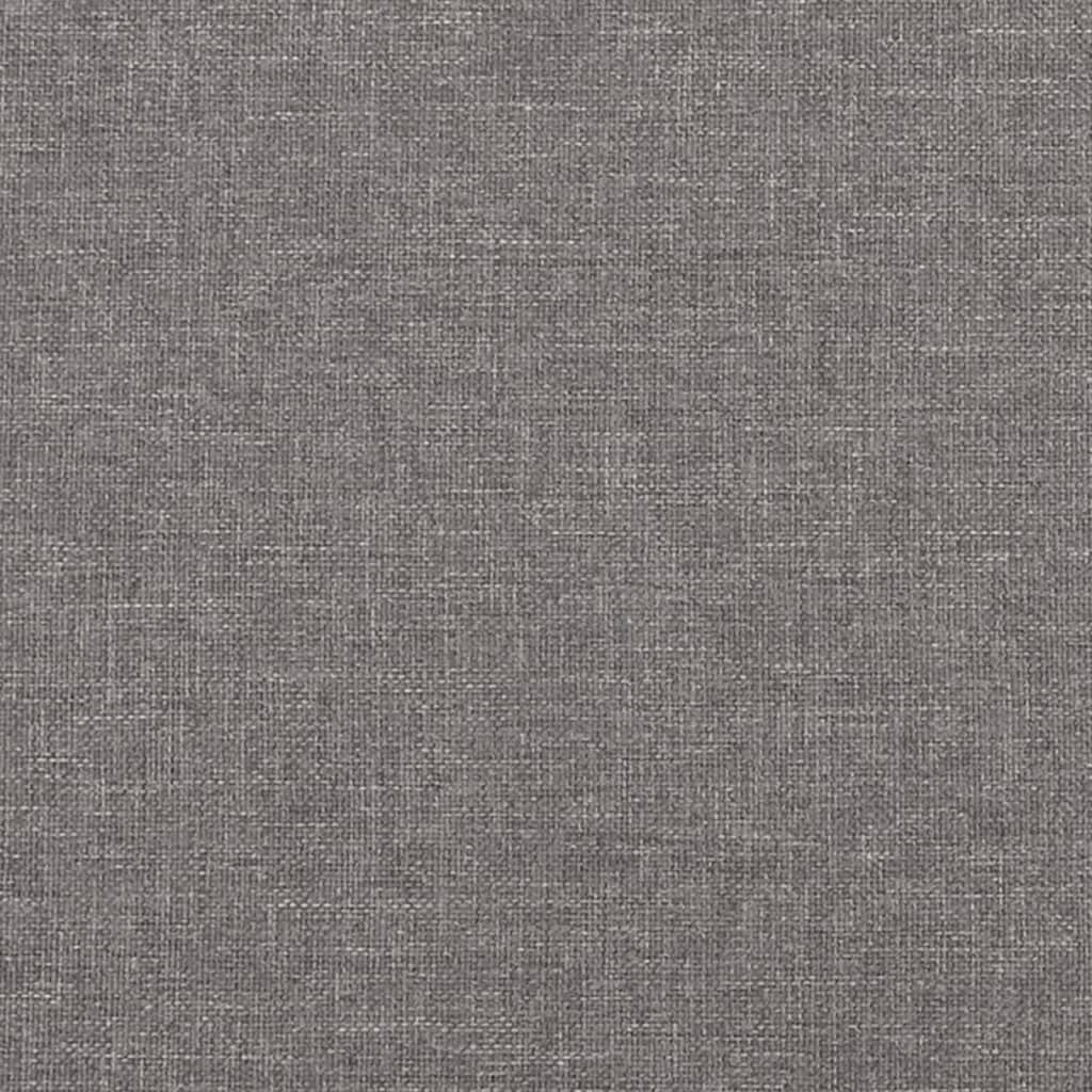 bænk 70x35x41 cm stof lysegrå - Image 6