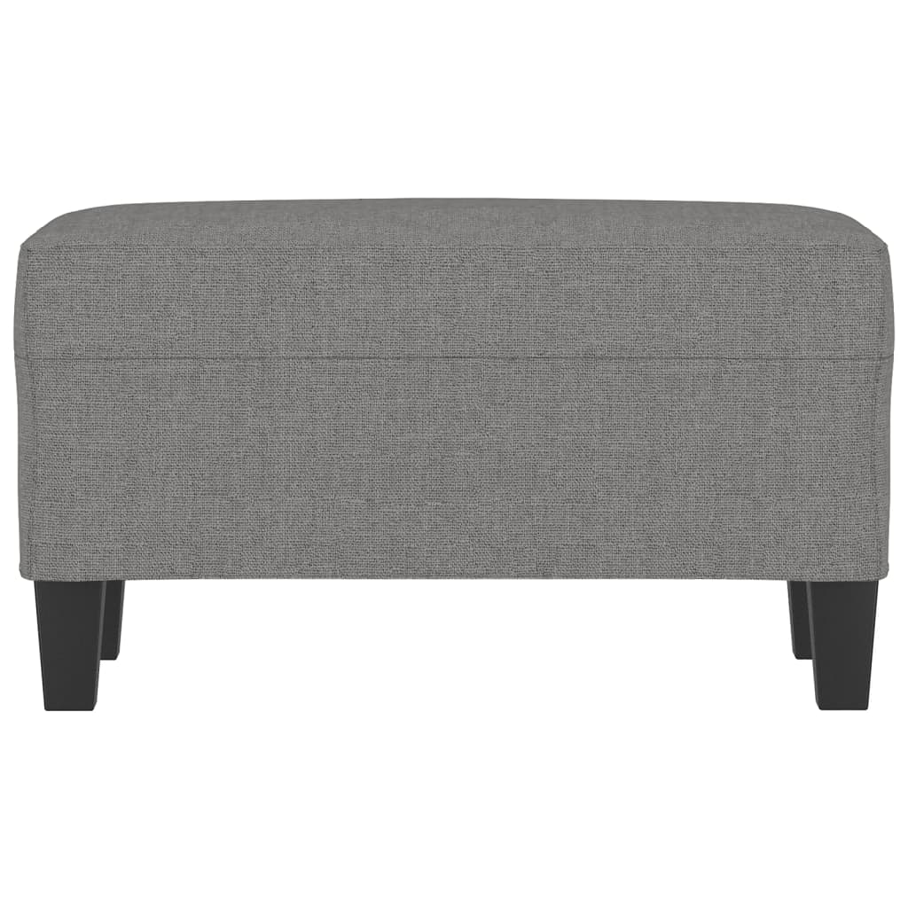 bænk 70x35x41 cm stof mørkegrå - Image 3