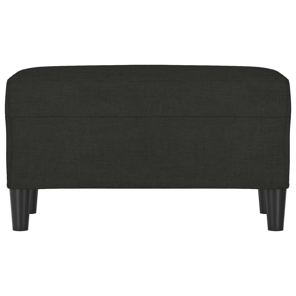 bænk 70x35x41 cm stof sort - Image 3