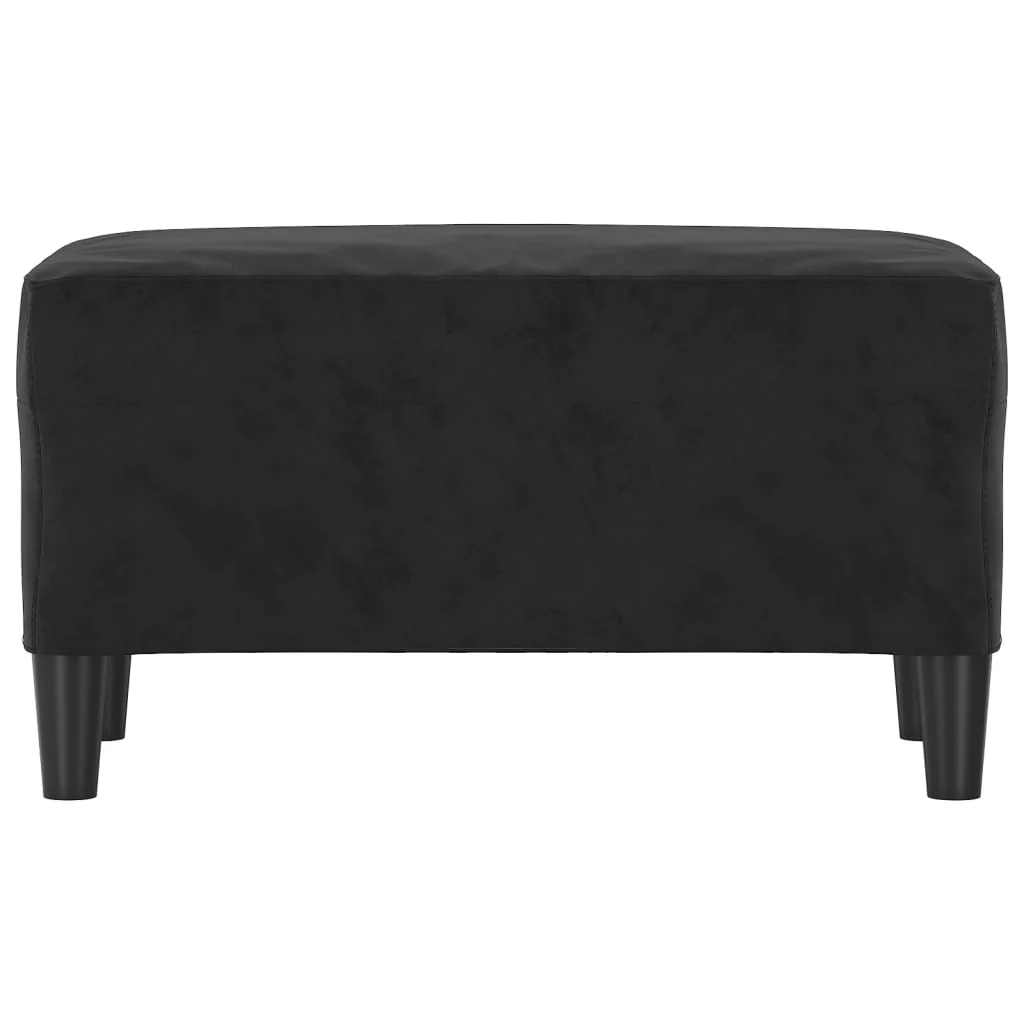 bænk 70x35x41 cm velour sort - Image 3