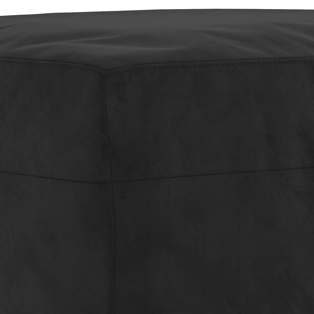 bænk 70x35x41 cm velour sort - Image 5