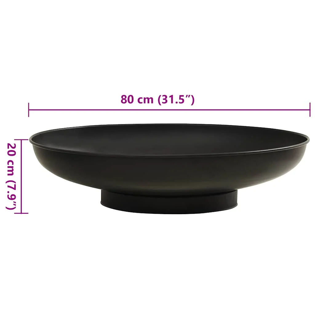 bålfad 80 cm stål - Image 5