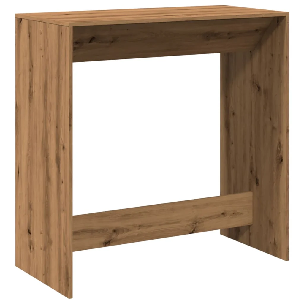 barbord 102x50x103,5 cm konstrueret træ gammelt trælook - Image 2