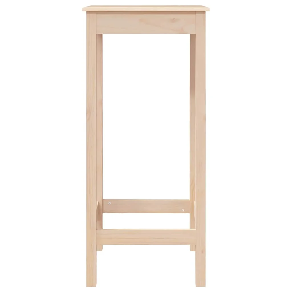 barbord 50x50x110 cm massivt fyrretræ - Image 6