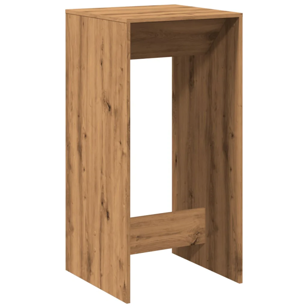 barbord 51x50x103,5 cm konstrueret træ gammelt trælook - Image 6