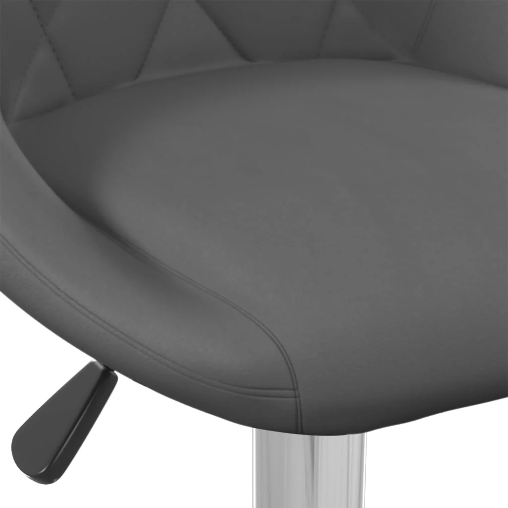 barstol fløjl mørkegrå - Image 7