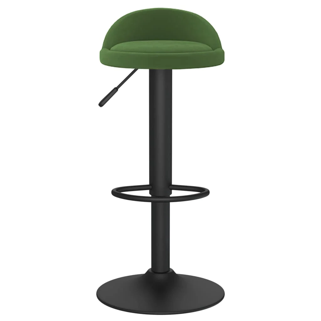 barstol fløjl mørkegrøn - Image 3