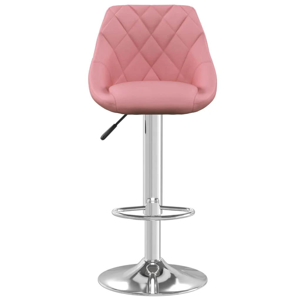 barstol fløjl pink - Image 3