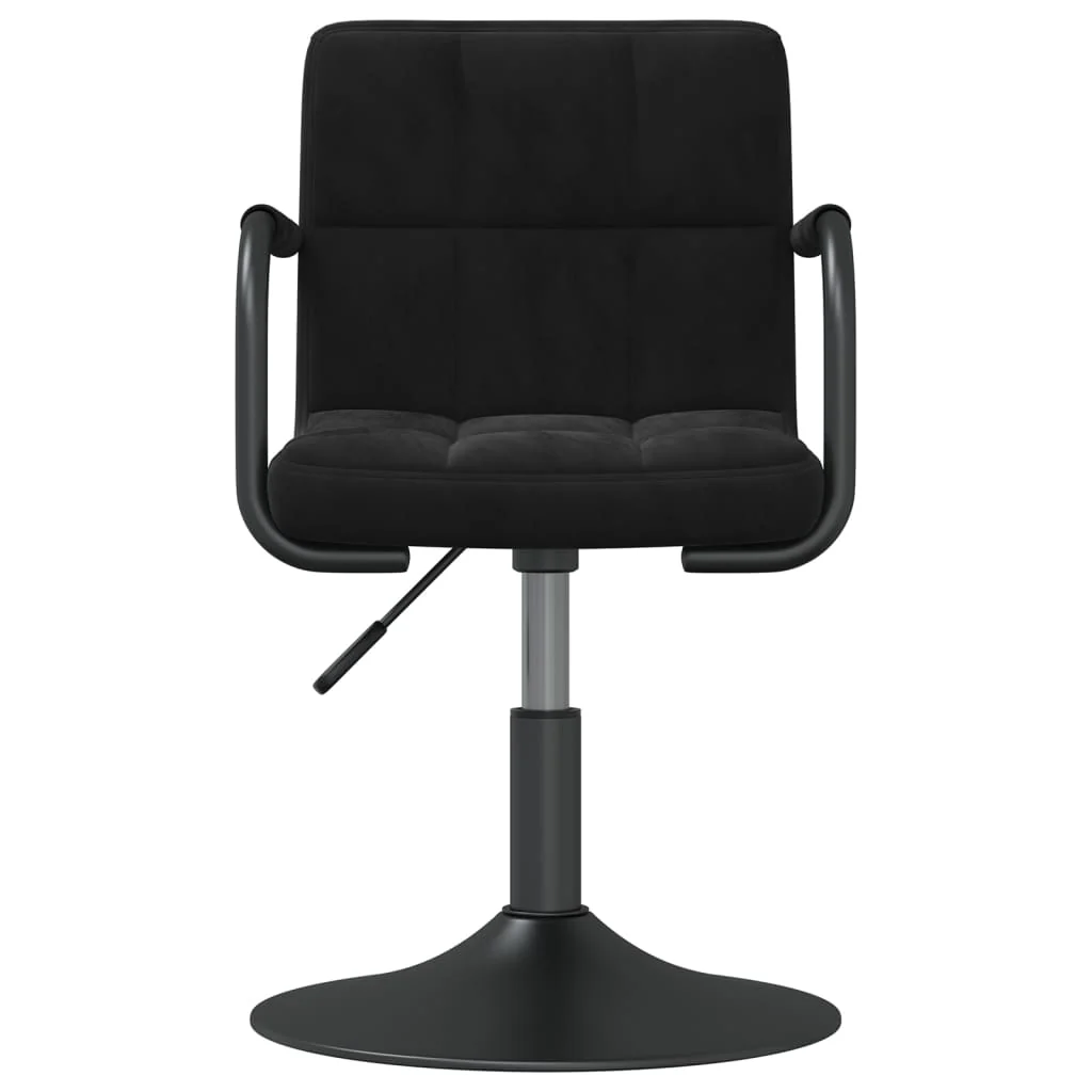 barstol fløjl sort - Image 3